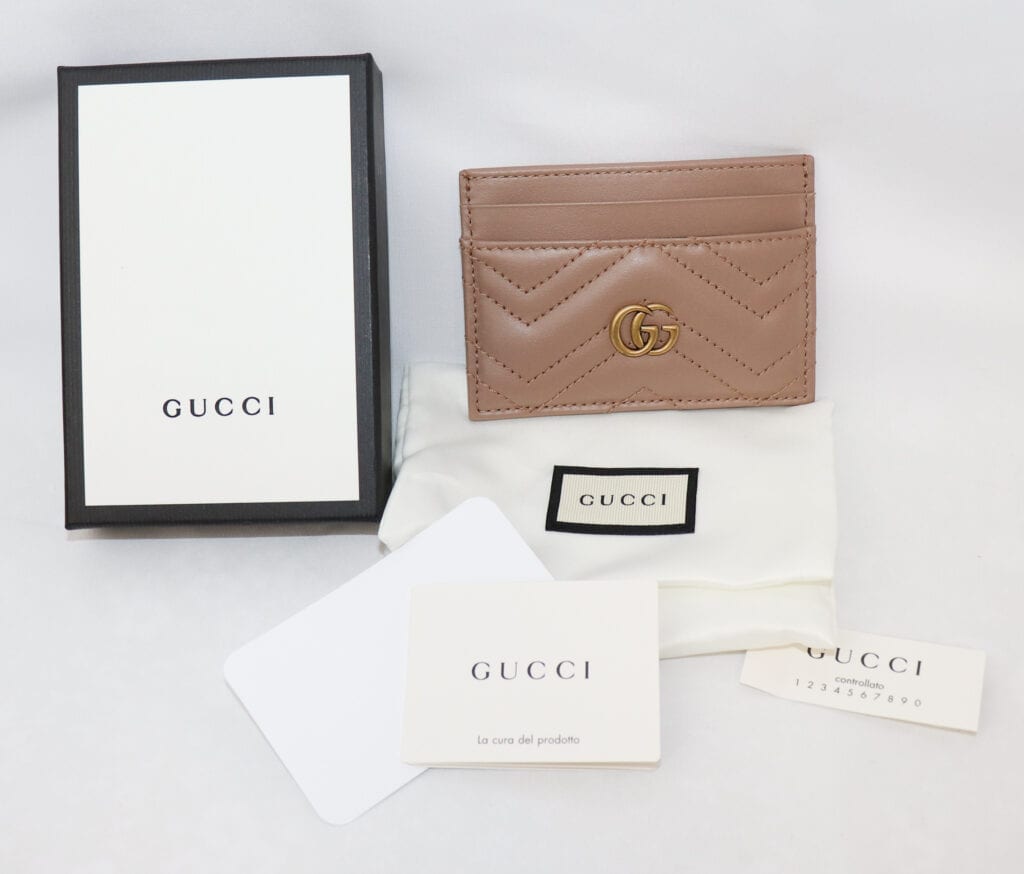 Gucci Marmont Matelassé Leather Card Case - A Little Beauty - Luxeaholic